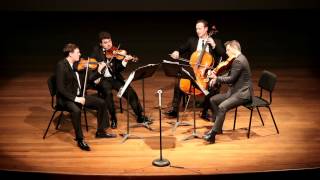 The Jerusalem Quartet performs Mozart Quartet K. 421, 4th movement