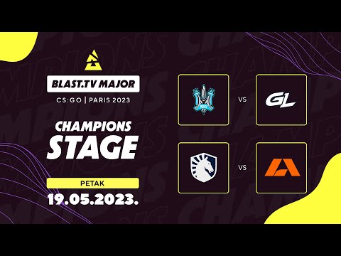 BLAST PARIS MAJOR 2023 - CHAMPIONS DAN 2 - ČETVRTFINALA - Monte vs GamerLegion | Liquid vs Apeks