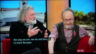 Dave Myers & Si King, Hairy Bikers, BBC Breakfast 8-11-2023