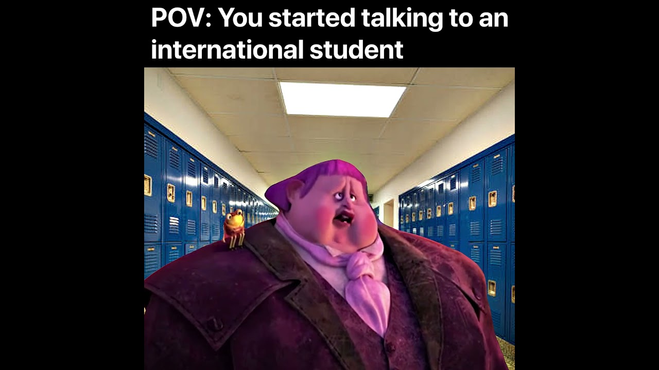 Talking to an International Student