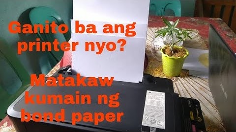 HOW TO REPAIR EPSON L120 MULTIPLE PAPER FEED PROBLEM TAGALOG