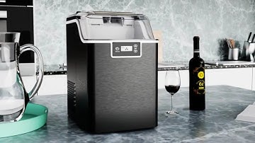 Kndko Nugget Ice Maker Countertop,10,000pcs/33lbs/Day,Pebble Ice Maker @AmazonAvocadoBaby
