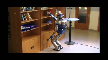 Dynamic walking and whole-body motion planning for humanoid robots: an integrated approach (1 of 4)