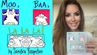 Moo BAA LA LA LA by Sandra Boynton - Fun and Educational Children's Book for Early Learning