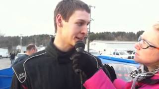 Mike Mahaney - Fonda Speedway Ice Jam 2012