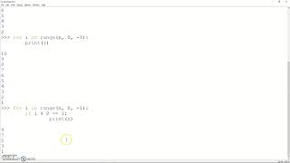 Python - For petlja - Neparni brojevi do n unatrag