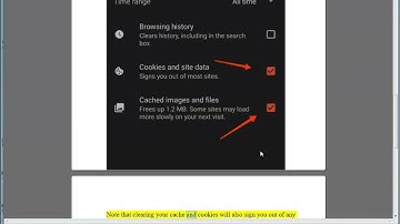 Clear Cache and Cookies on Brave Mobile browser
