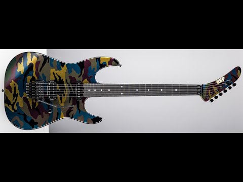 ギター ESP custom 2021 ESP Custom Shop Kamikaze First Play! - YouTube