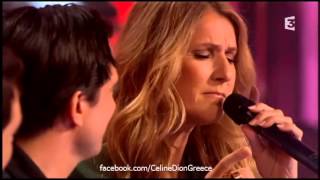 Video thumbnail of "Céline Dion - S'il suffisait d'aimer (Chabada - France 3 - 2/12/12)"