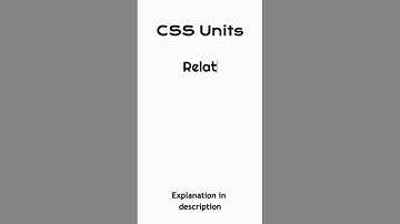 CSS Units Explained! Learn The Use of Different Length Units