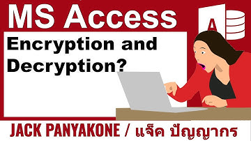 Encryption and Decryption MS ACCESS