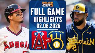 🔴LIVE🔴Los Angeles Angels Vs Brewers Full Game Highlights July 02, 2026 Envivo MLB THE SHOW 26