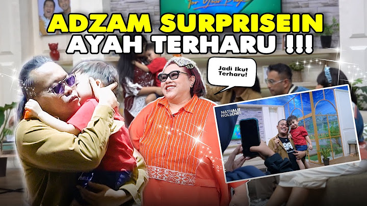 ADZAM SURPRISEIN AYAH DI TEMPAT KERJA SEMUA IKUT TERHARU!!!