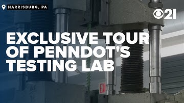 An exclusive look inside the PennDOT materials testing lab