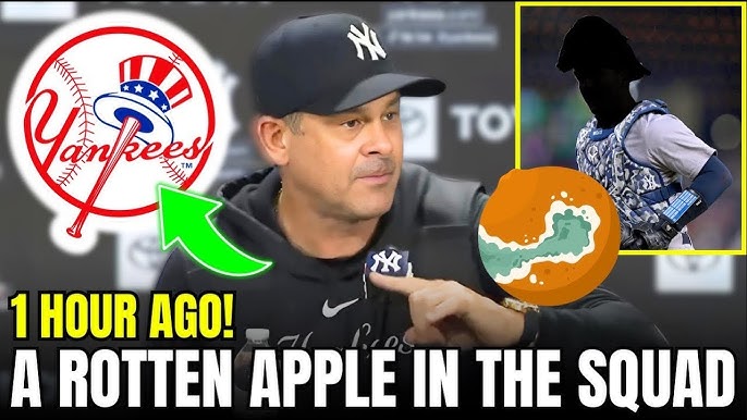 ROTTEN CORE EXPOSED: Manager Aaron Boone claims there's a BAD APPLE in Yankees clubhouse
