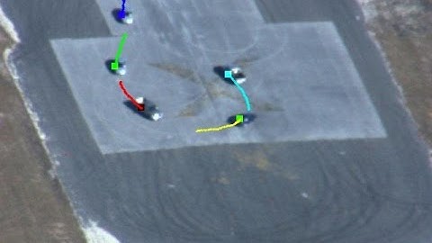Tracking Moving Objects over Aerial Video