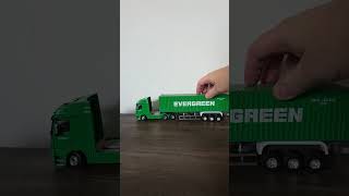 29 #Shorts Conjunto Mercedes Benz Actros Mp3 + Carreta Porta Conteiner e Conteiner da Evergreen 2026