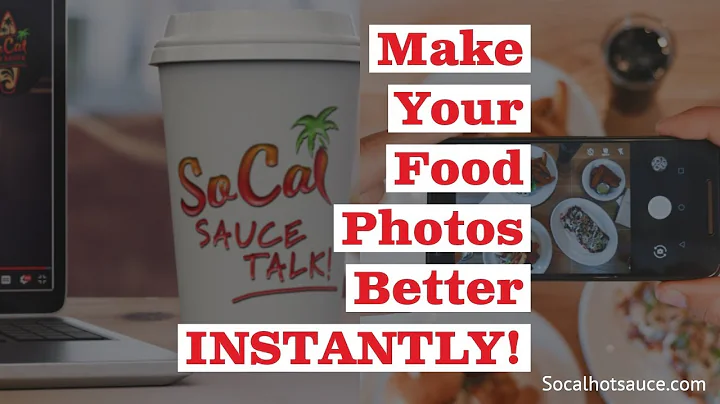 Tips and Tricks for Cellphone Food Photography! The Basics. SoCal Sauce Talk! Episode 7