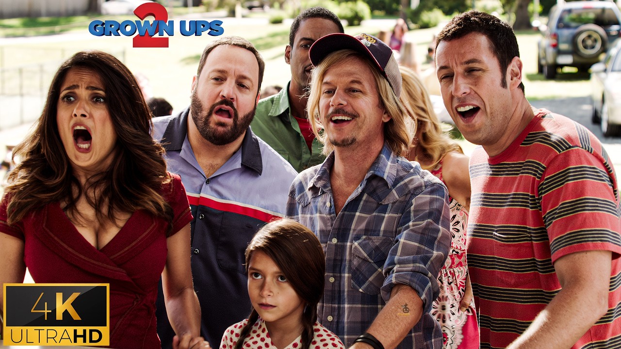 The Funniest Moments in Grown Ups - YouTube