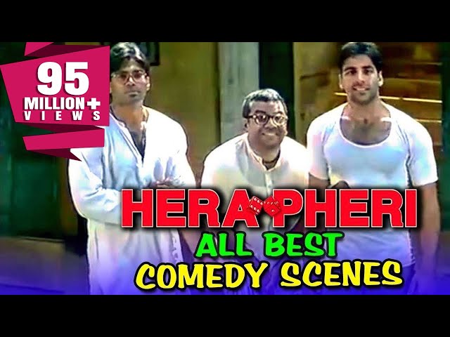 Hera Pheri All Best Comedy Scenes | Best Bollywood Comedy Scenes class=