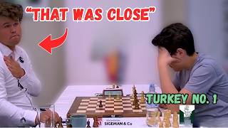 When a 14-year-old teenager almost matches Magnus Carlsen