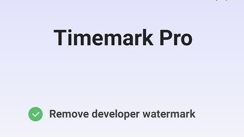 Camera TimeMark Mod || Tutorial Mt Manager Vip