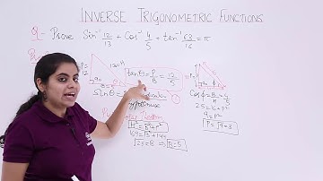 Class 12th – Inverse Trigonometric Functions Numerical-1 | Trigonometric Function | Tutorials Point
