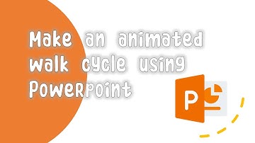 POWERPOINT TUTORIAL: Make an Animated walk cycle using Powerpoint