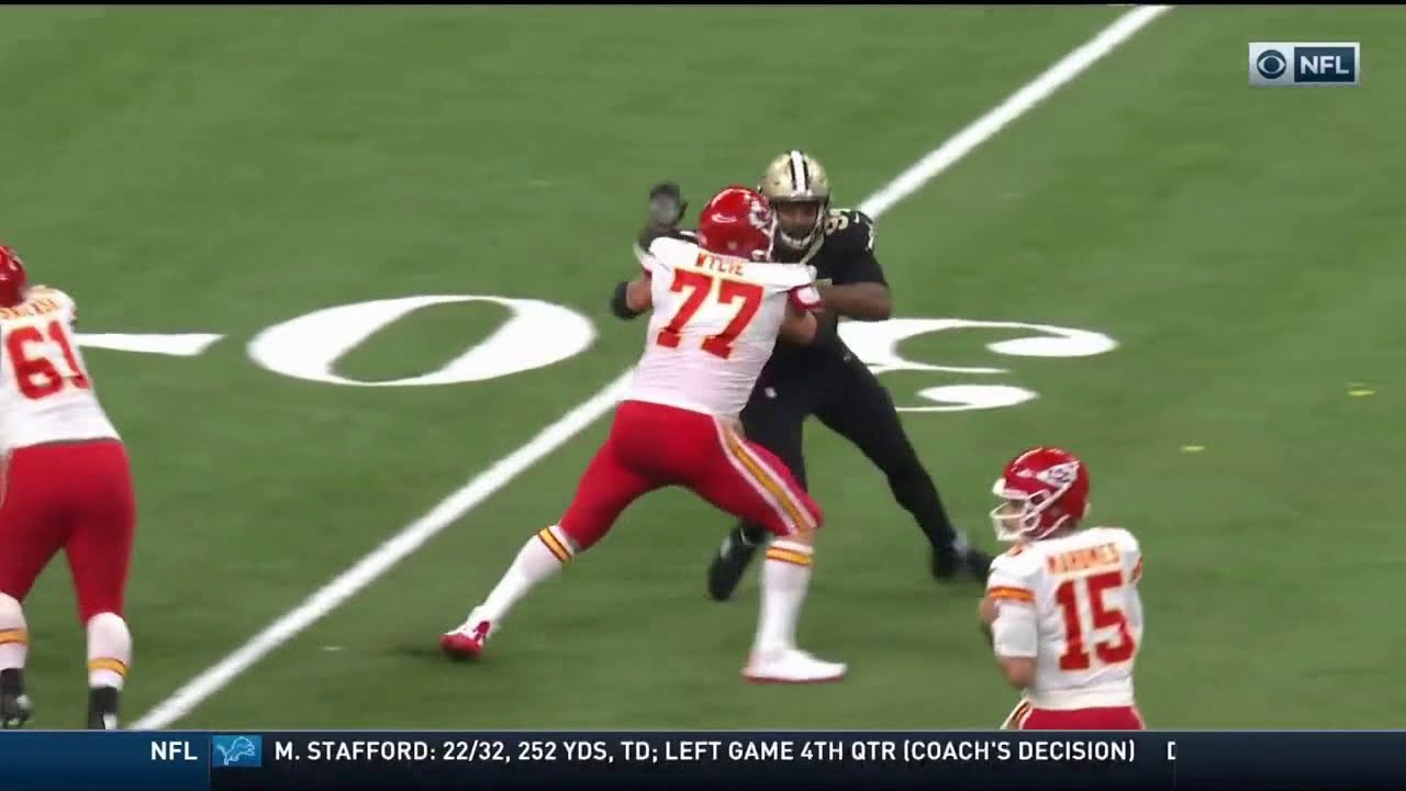 Cam Jordan Ejected for Punching Chiefs Player, NFL 2020 YouTube