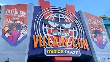 Villain-Con Minion Blast RIDE POV at Universal Studios Orlando