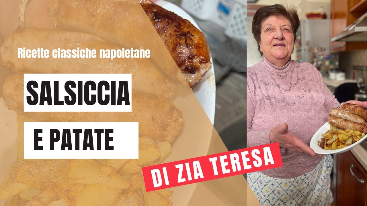 Salsiccia e patatine fritte