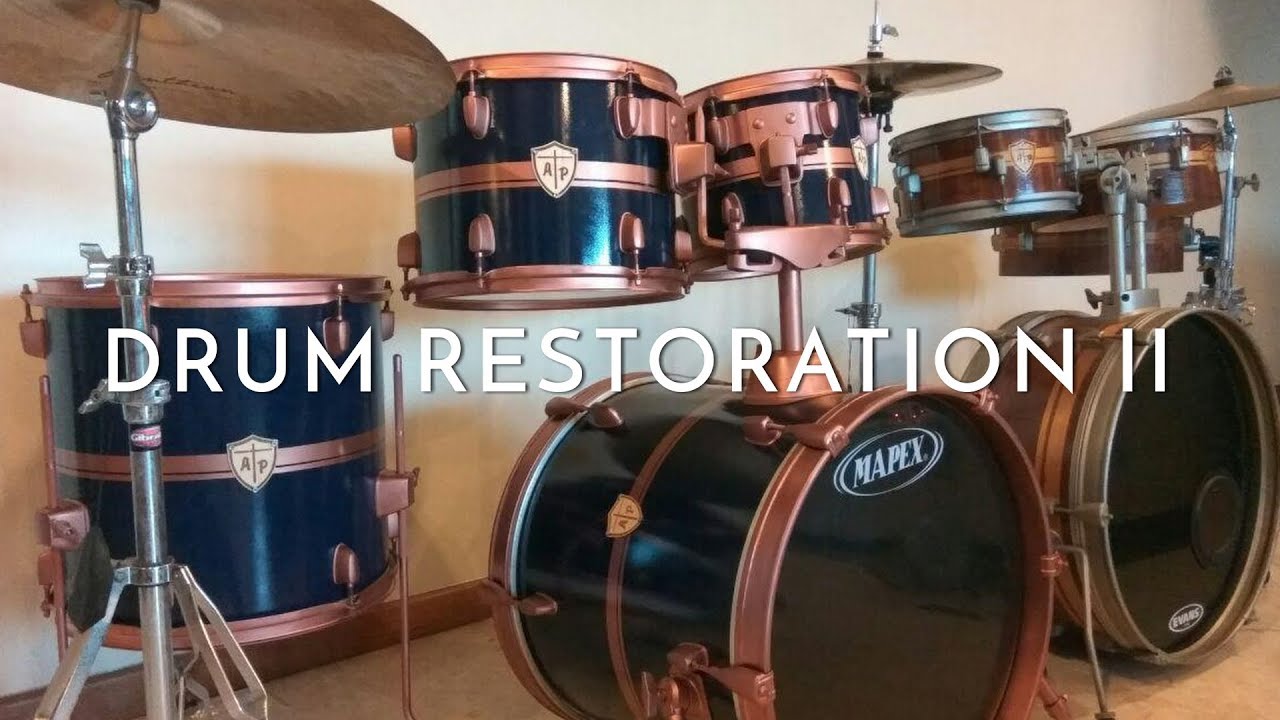 Drum Restoration/Refinishing II YouTube