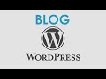 CÓMO CREAR UN BLOG CON WORDPRESS - paso a paso