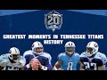 The Greatest Moments in Tennessee Titans History