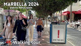 Marbella, Spain Walking Tour (4k Ultra HD 60 fps)- With Captions Costa del sol 2024