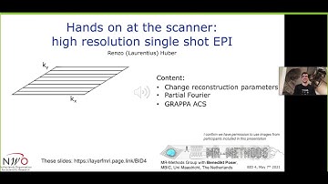 Hands-on doing layer-fMRI at the scanner, as part of the the BID4 workshop (Renzo Huber)