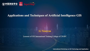 Applications and Techniques of Artificial Intelligence GIS