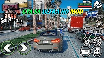 (300MB) Gta sa hd graphics mod android 😯||gta sa ultra hd mod android||