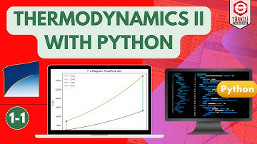 Thermodynamics II with Python | Coolprop for Thermodynamic Cycles #1