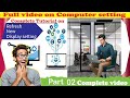 Full video on computer setting with advanced Shortcuts keys, Complete tutorial in one shot💻💻..✌️✌️