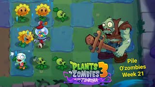 Pvz Plants vs Zombies 3 II Pile O'zombies week 21
