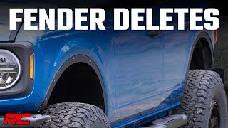 Installing Ford Bronco Fender Flare Delete