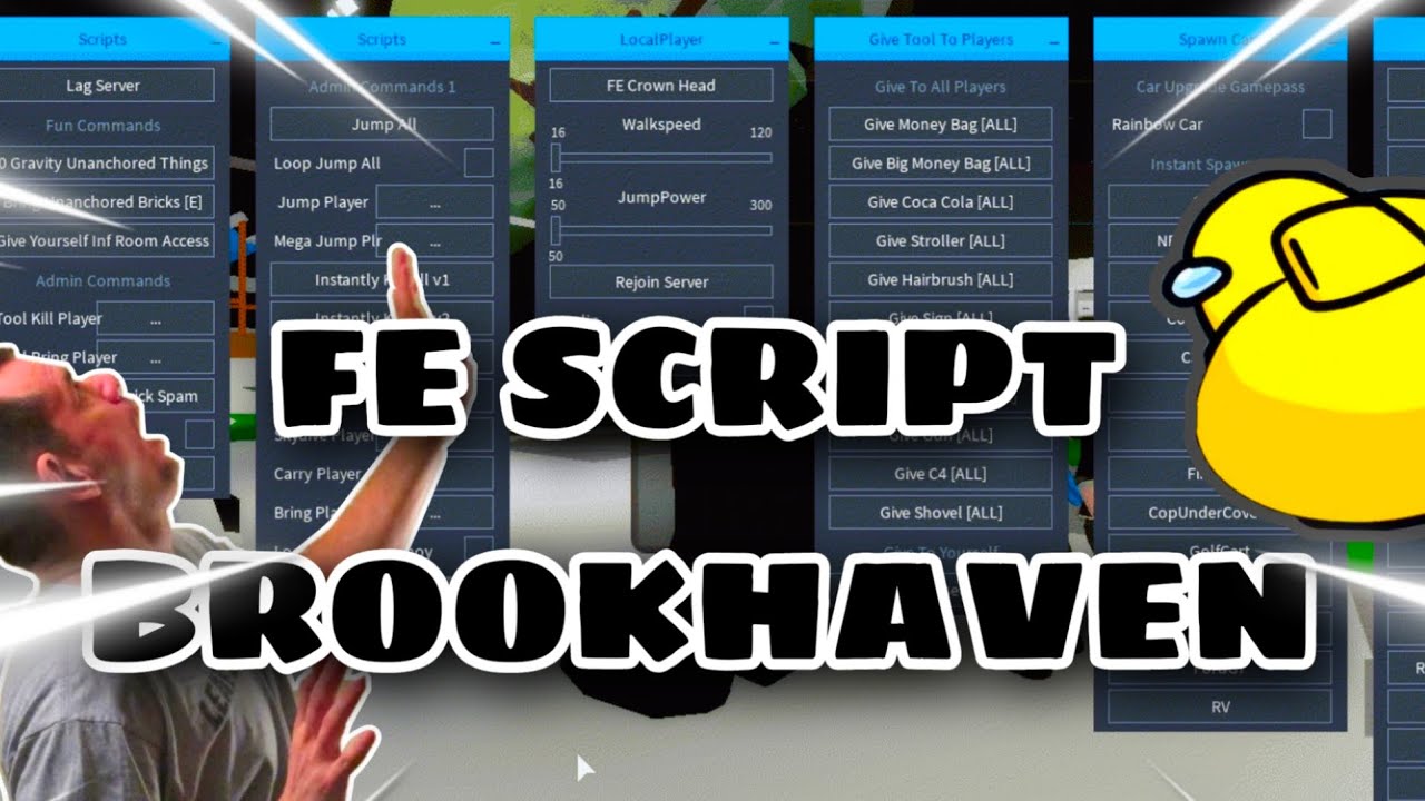 Roblox Brookhaven RP ADMIN SCRIPT, FE JUMP ALL, FE KILL & MORE!  Pastebin 2023 Script