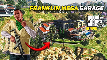 How to Install Franklin MEGA GARAGE Mod In GTA 5 | GTA 5 Mods 2025