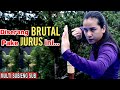 Martial art of Pencak Silat Bare Hand Combat Fighting