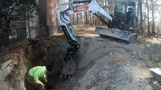 Repairing a Foundation Drain