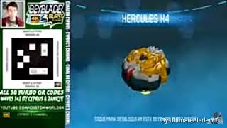 Beyblade Burst Turbo Qr Codes Part 1