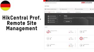 Hikvision DACH - HowTo - HikCentral Prof. Remote Site Management screenshot 2