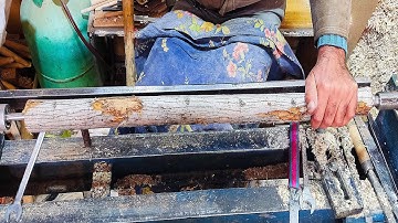 Making a scale handle with wood cnc machine