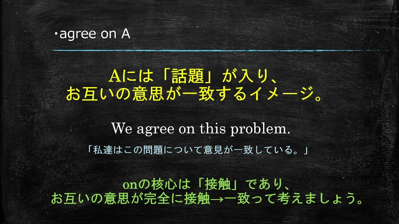 agree with agree to agree onの違い - YouTube